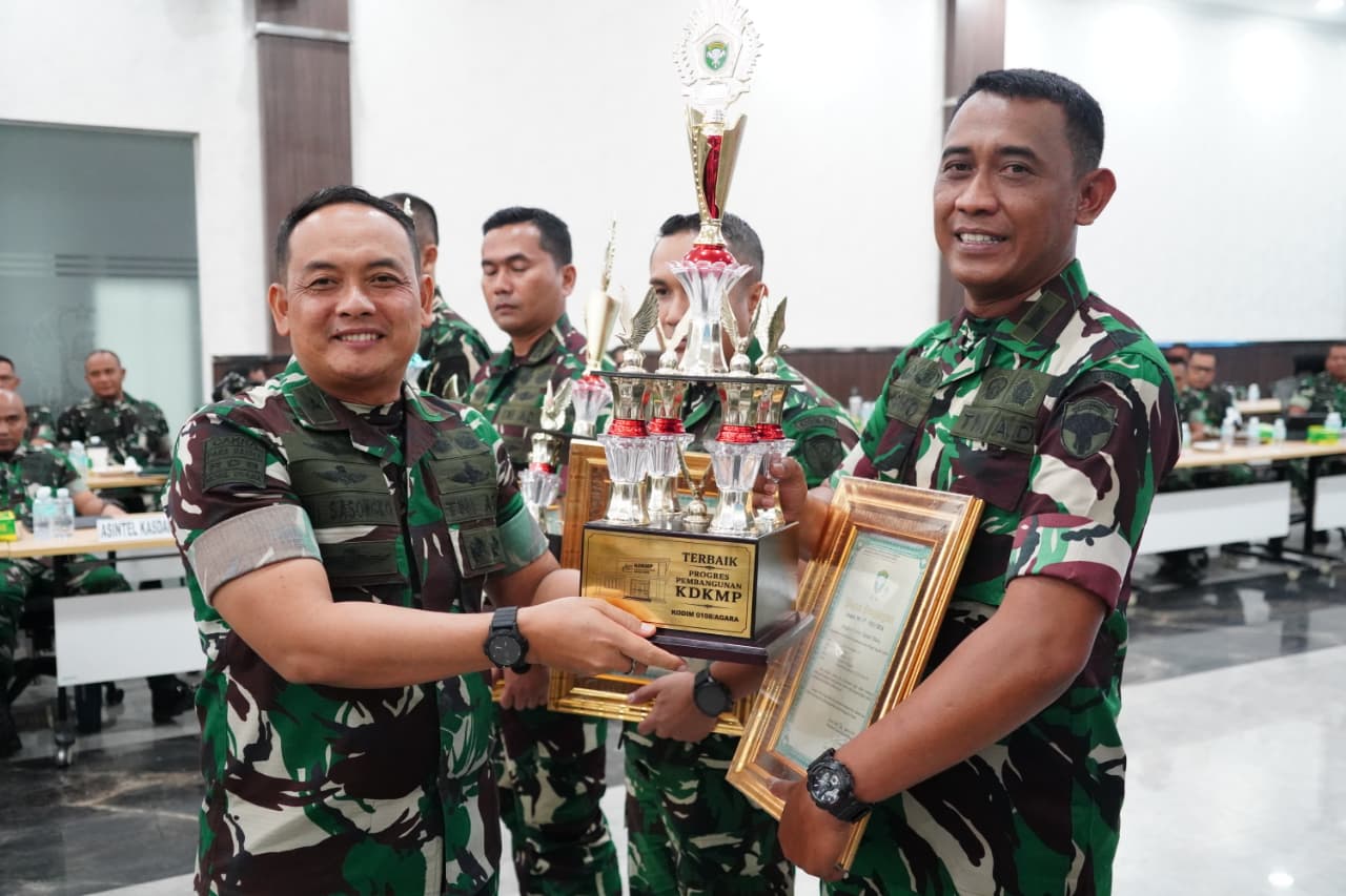 Kodim 0108/Agara Borong Penghargaan dari Pangdam IM